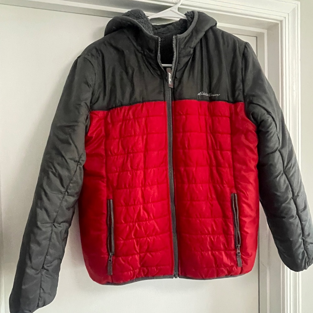 Boys Winter Coat. - Reversible